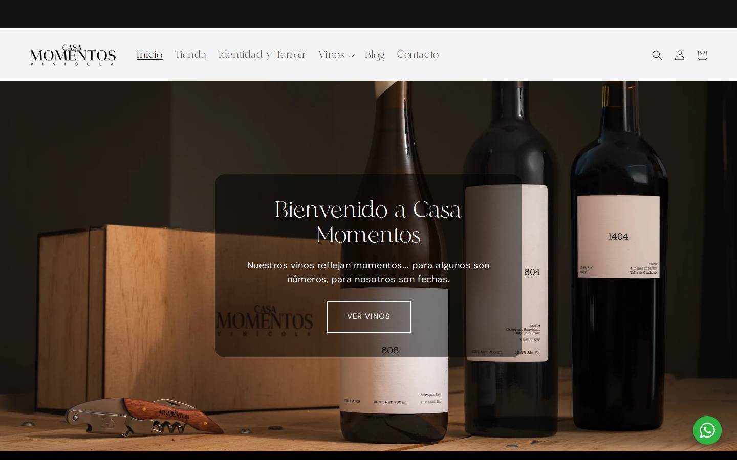 casamomentos.mx homepage screenshot