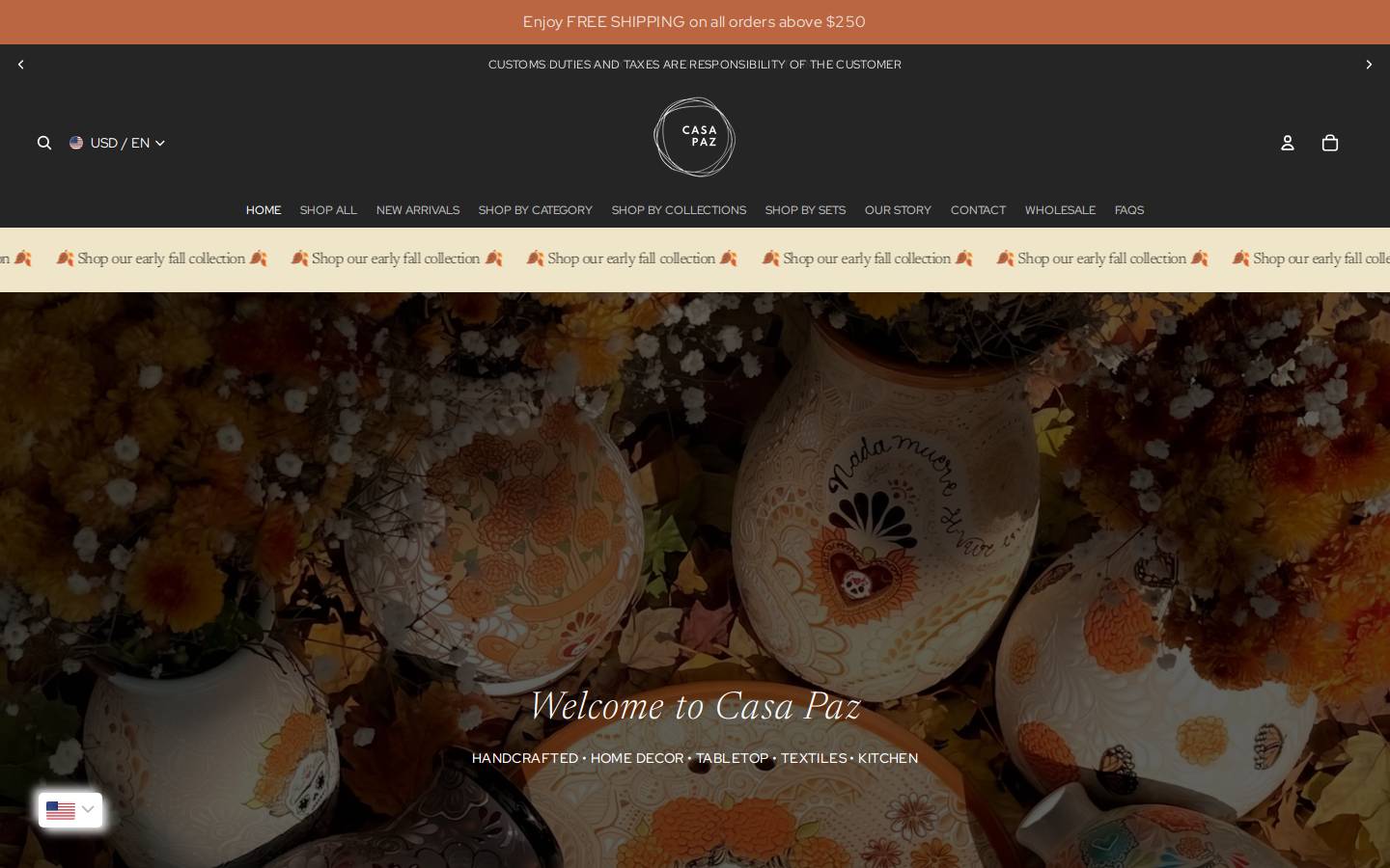 casapazmx.com homepage screenshot