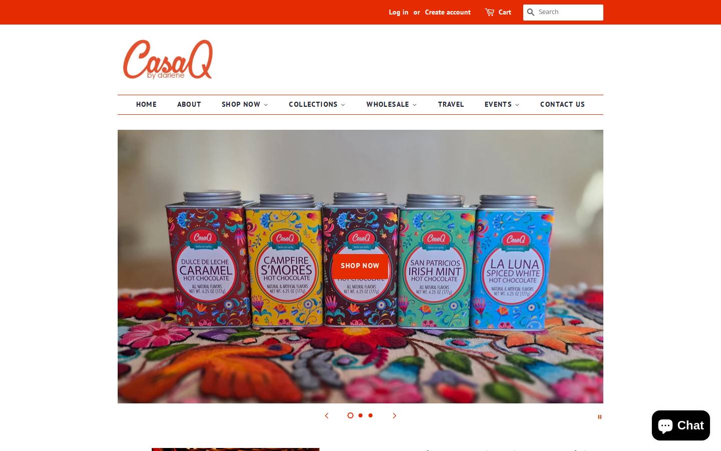 casaq.com homepage screenshot