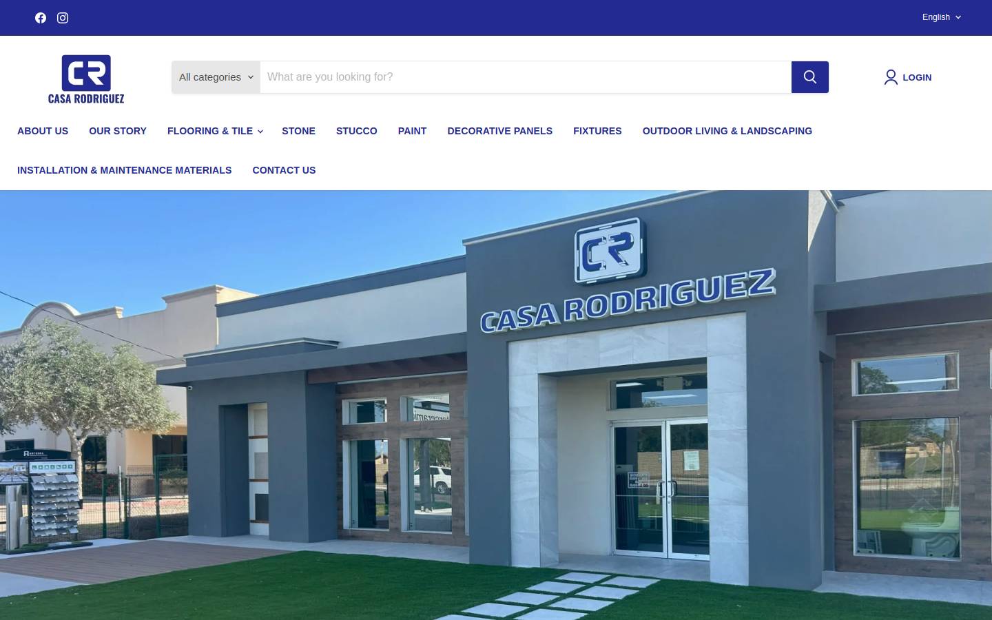 casarodriguezinc.com homepage screenshot