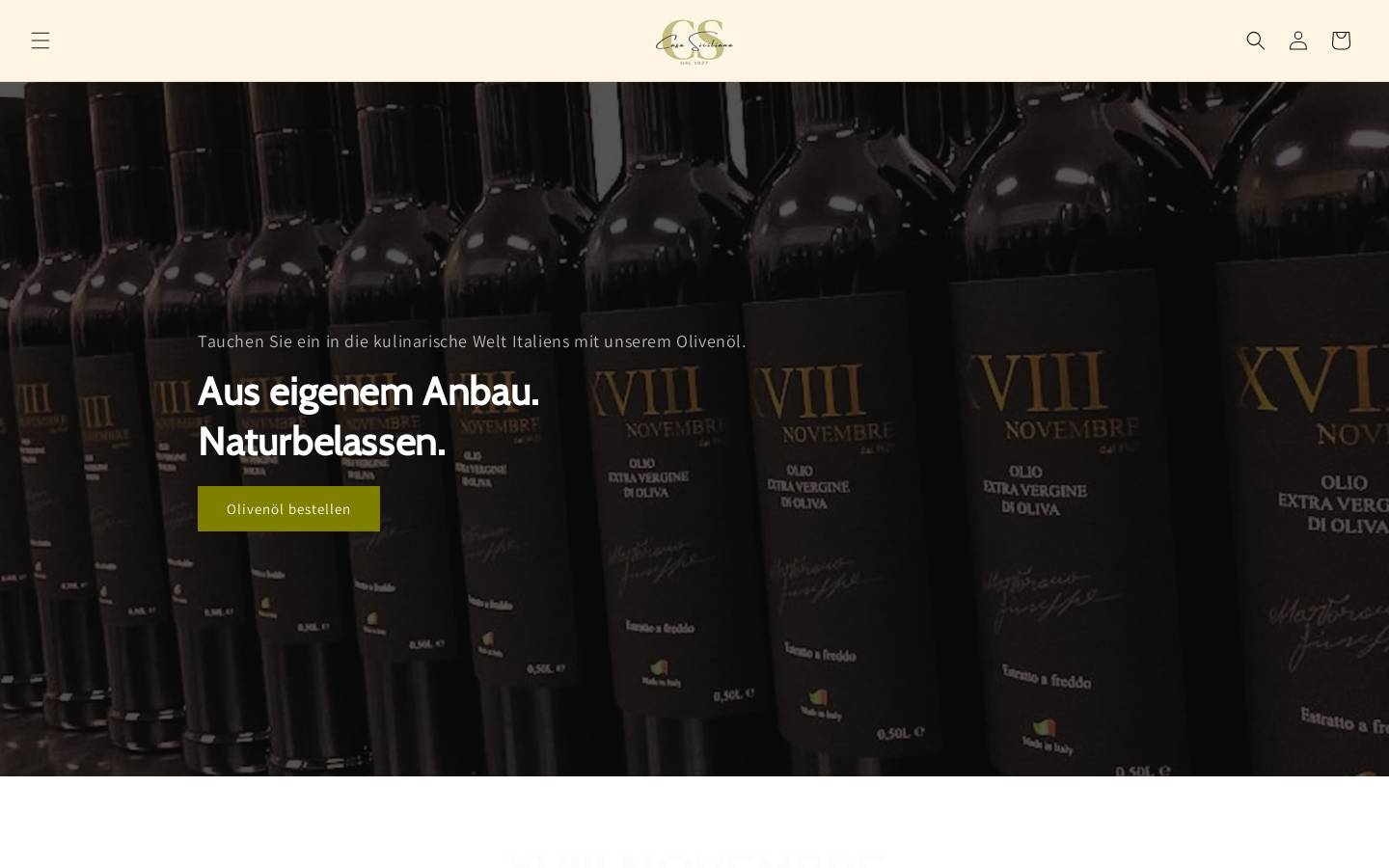 casasiciliana.de homepage screenshot
