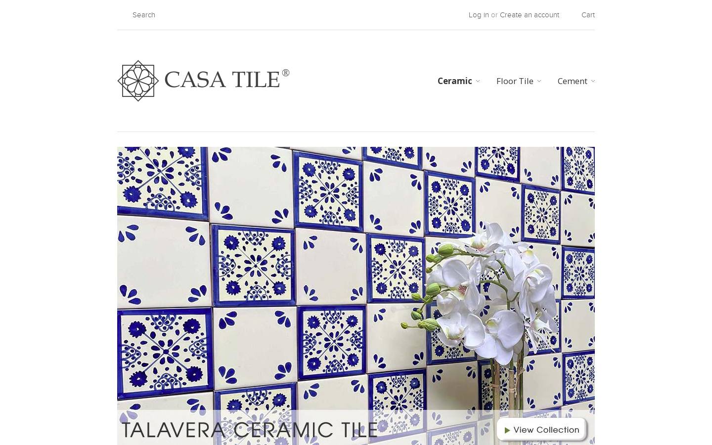 casatile.com homepage screenshot