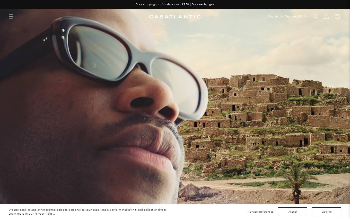 Casatlantic homepage screenshot