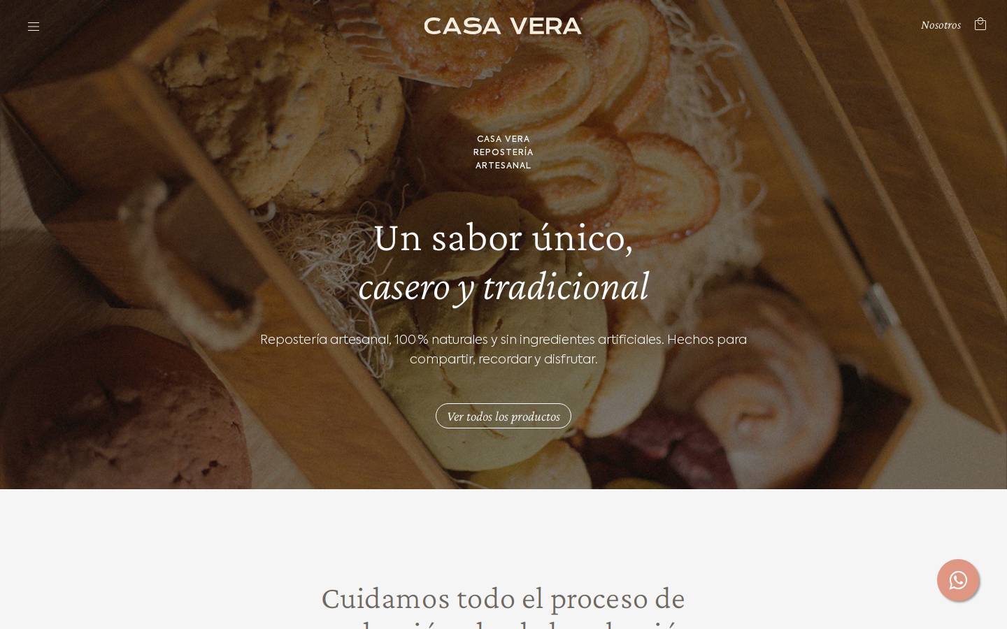 casavera.com.mx homepage screenshot