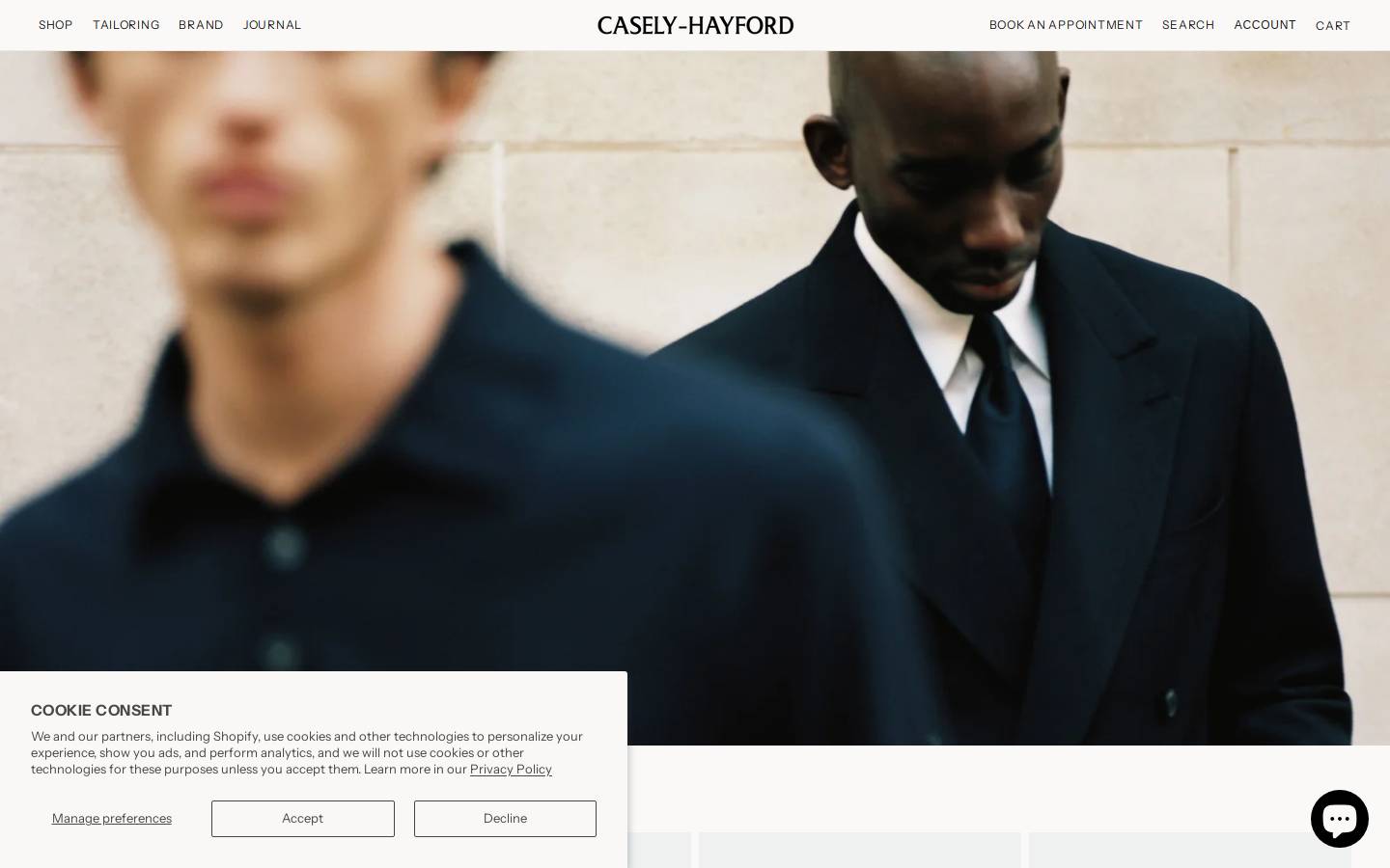 casely-hayford.com homepage screenshot