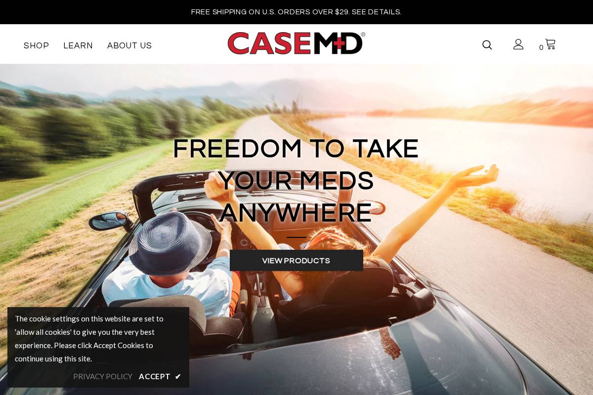 casemd.com homepage screenshot