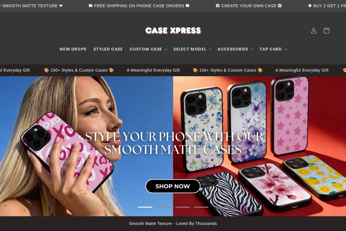 casexpressau.com homepage screenshot