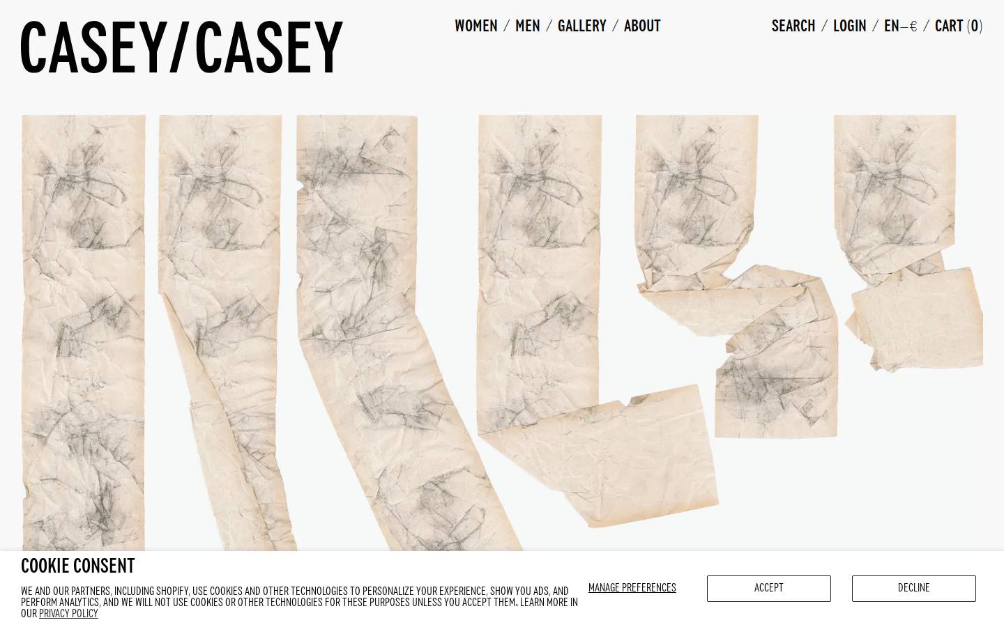 caseycasey.eu homepage screenshot