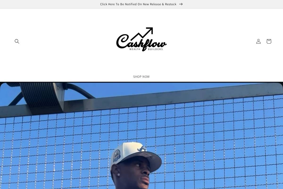 cashflowwealthbuilders.store homepage screenshot