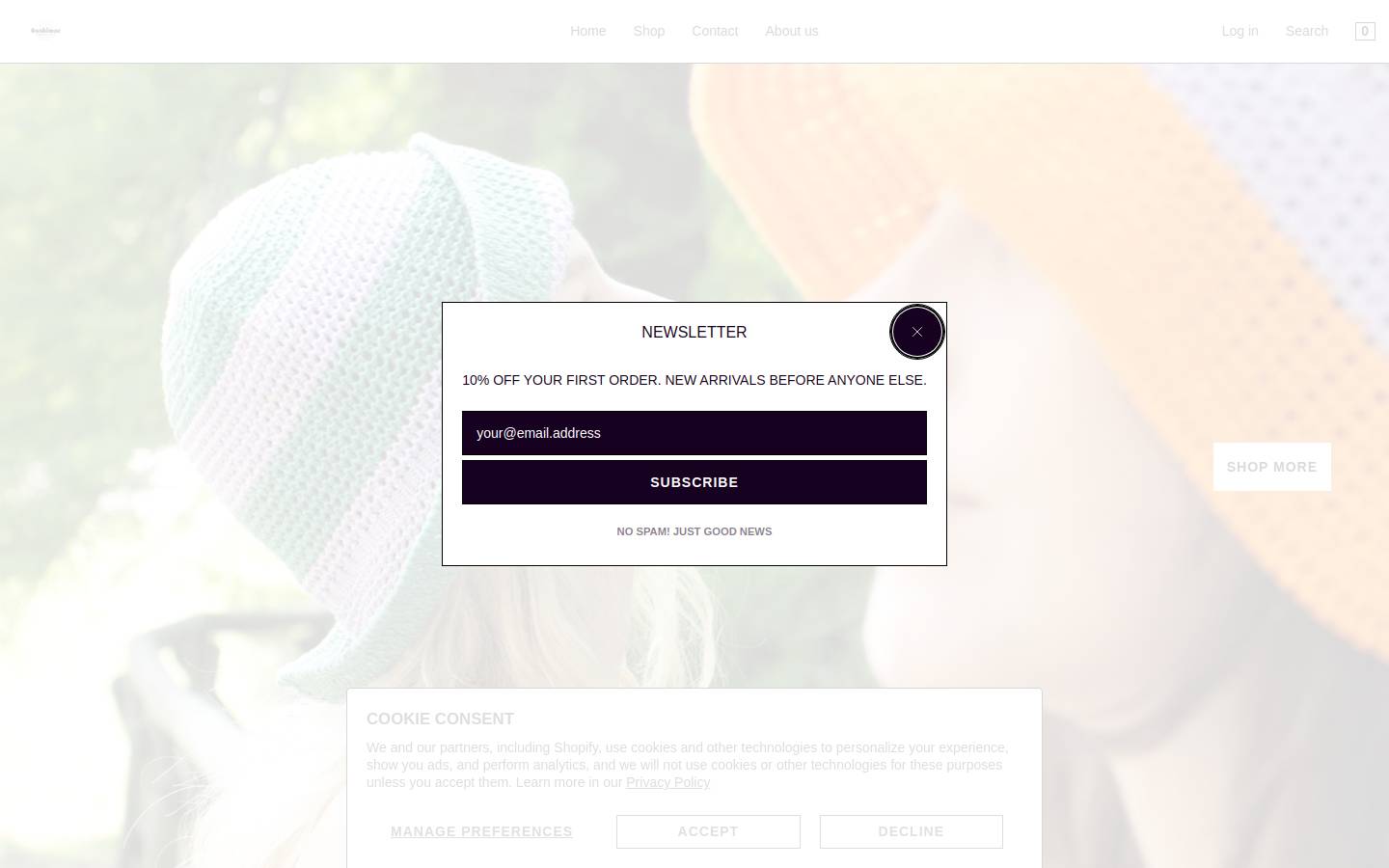 cashimar.com homepage screenshot