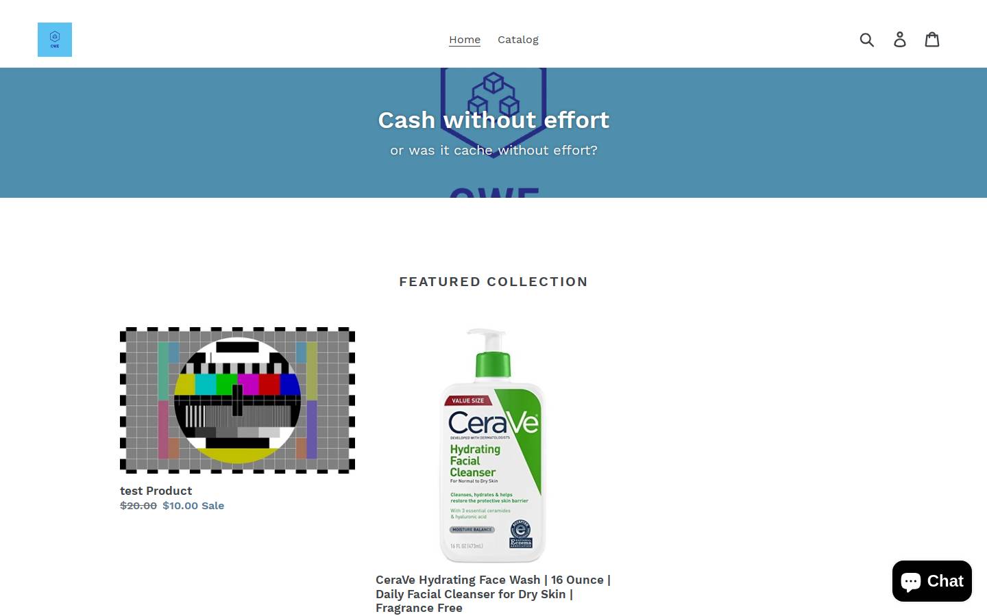 cashwithouteffort.com homepage screenshot