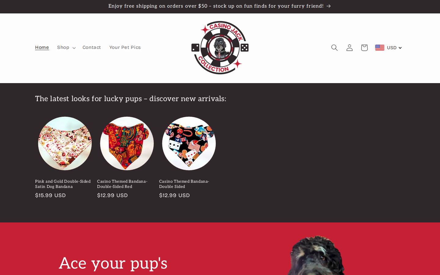 casinojackcollection.com homepage screenshot