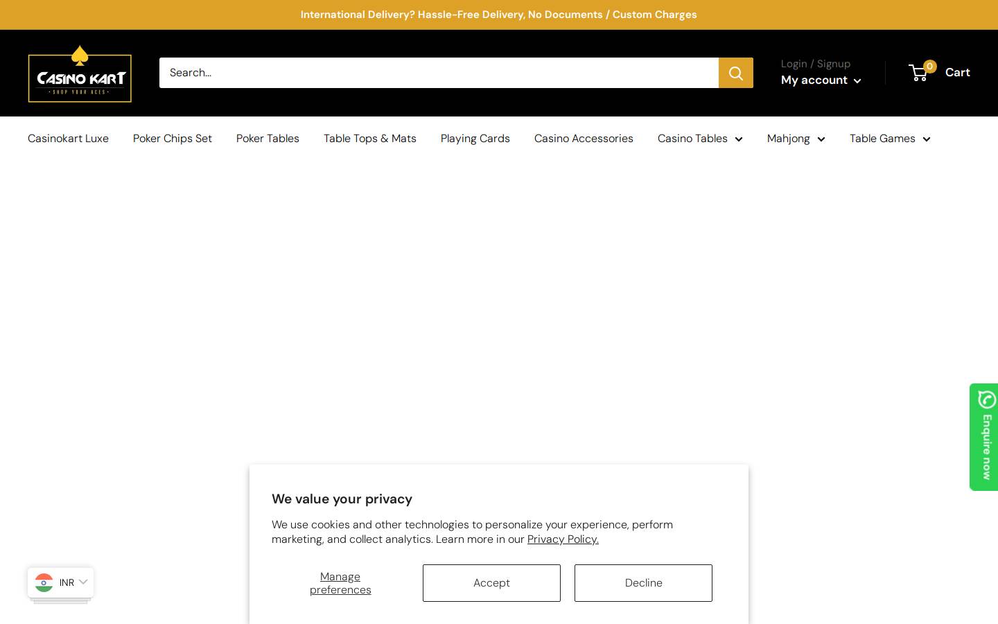 casinokart.com homepage screenshot