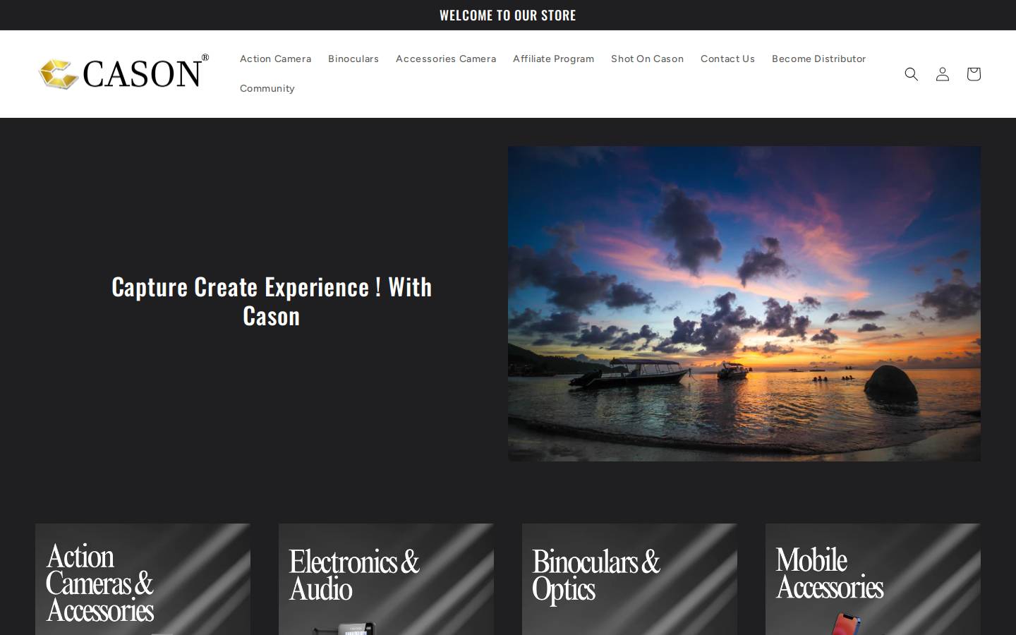 cason.in homepage screenshot