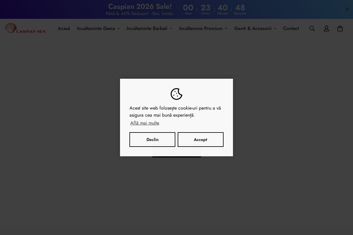 Caspian Sea homepage screenshot