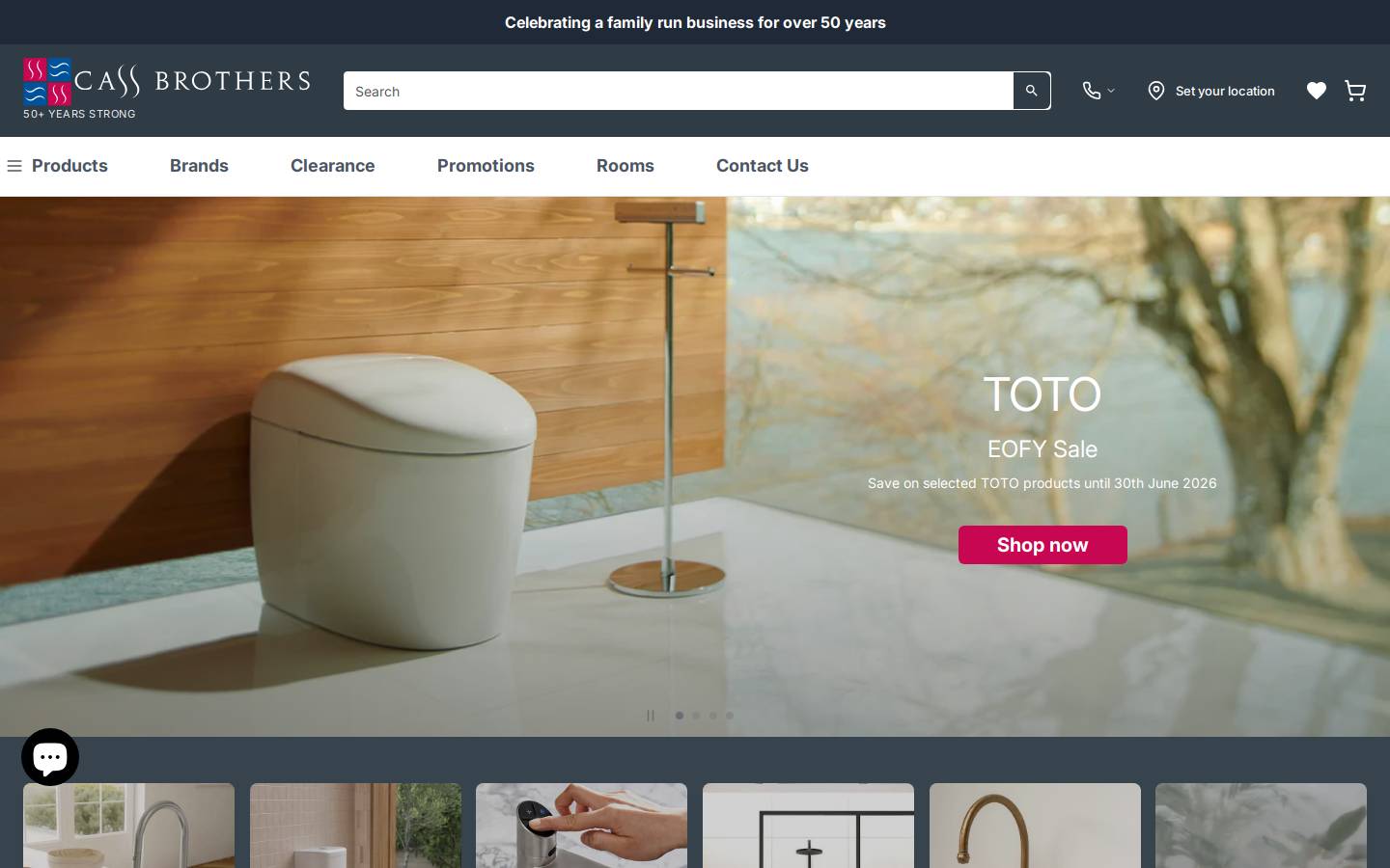 Cass Brothers homepage screenshot