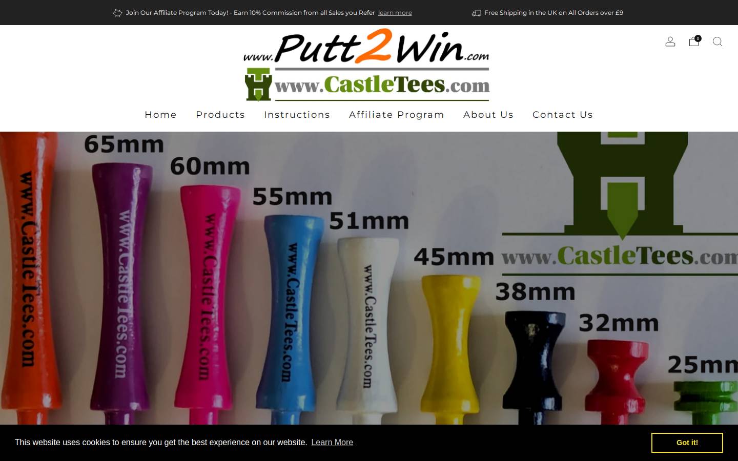 castletees.com homepage screenshot