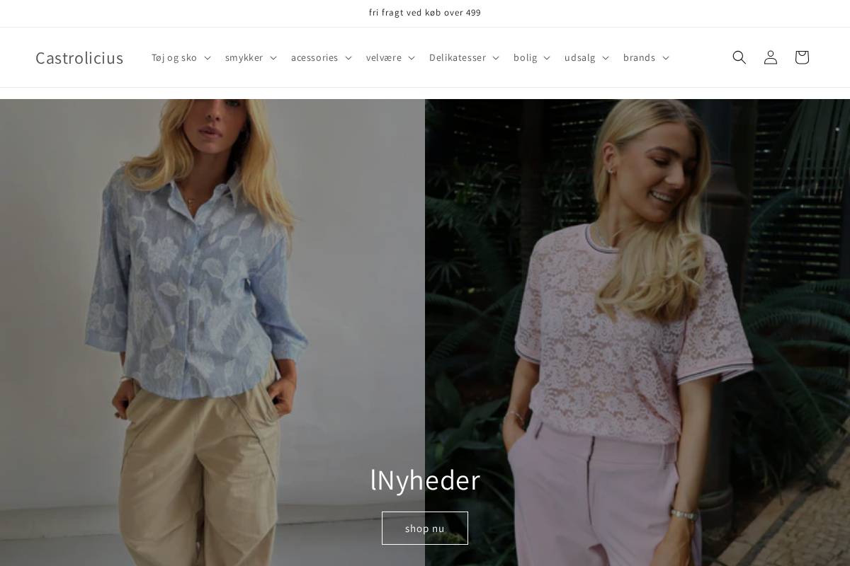 castrolicius.com homepage screenshot