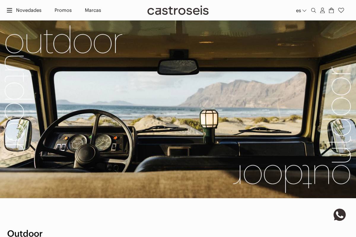 castroseis.com homepage screenshot