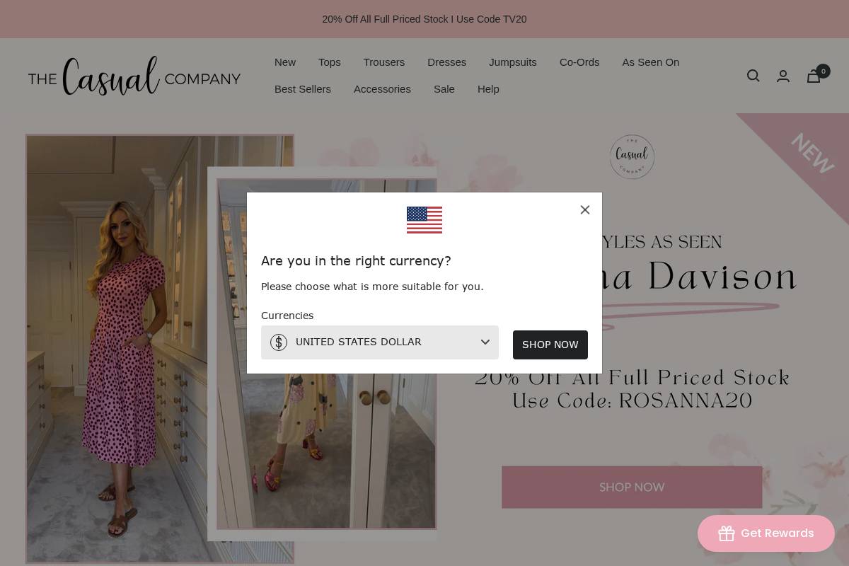 Casualcompany homepage screenshot