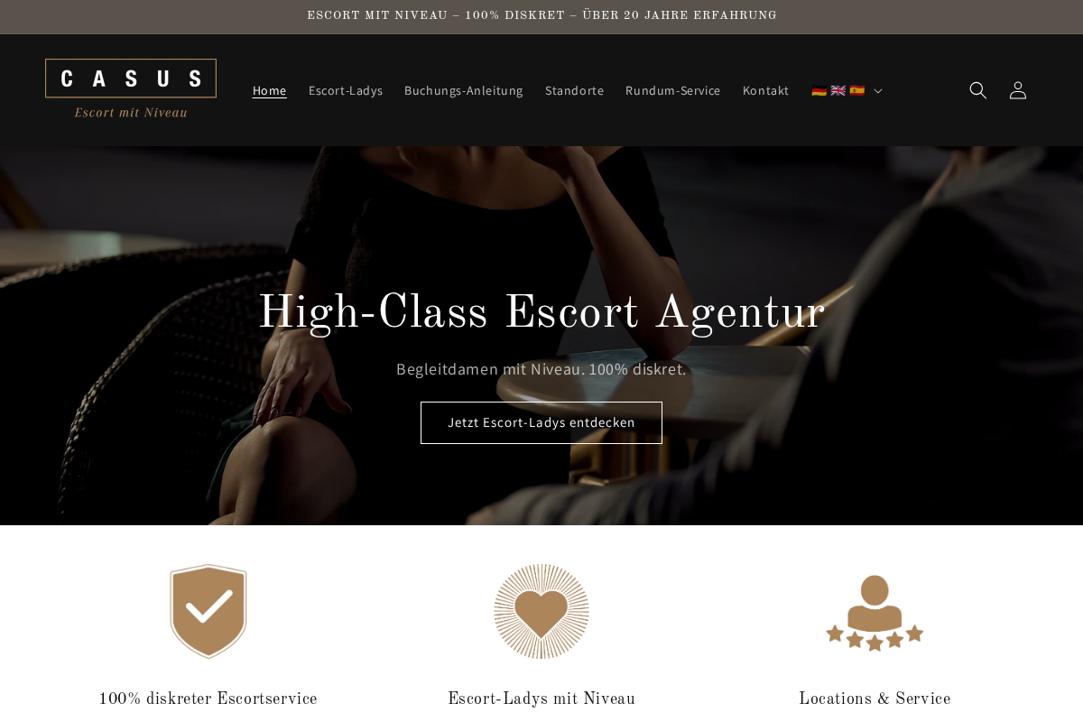 CASUS® homepage screenshot