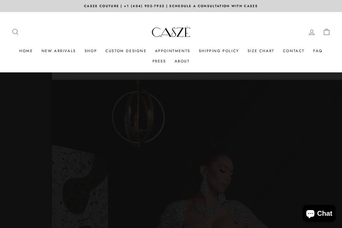 Caszebrand homepage screenshot