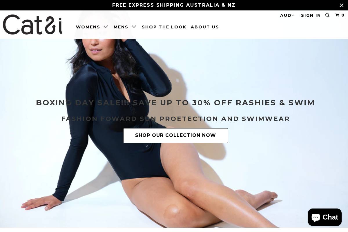 Cat&i homepage screenshot