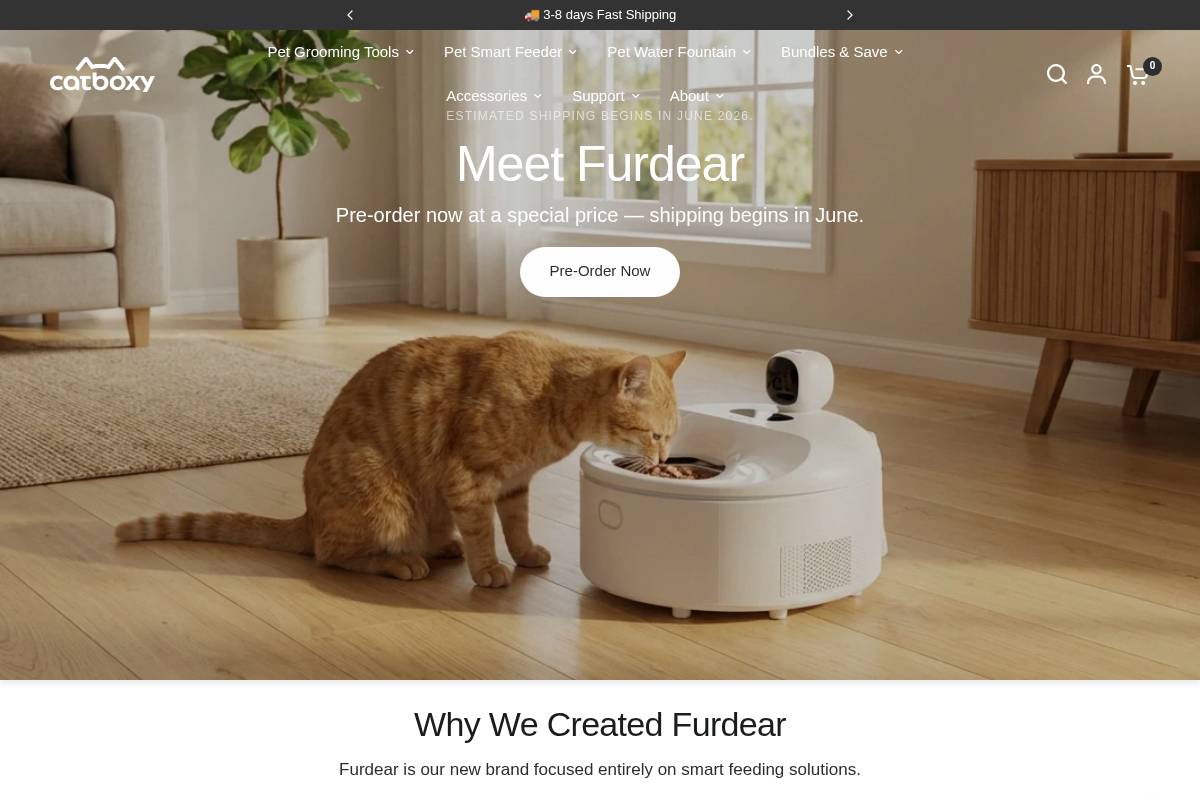 catboxy.com homepage screenshot