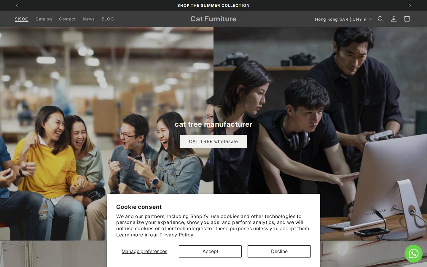 catcote.cn homepage screenshot