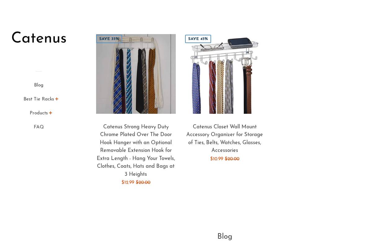 catenus.com homepage screenshot