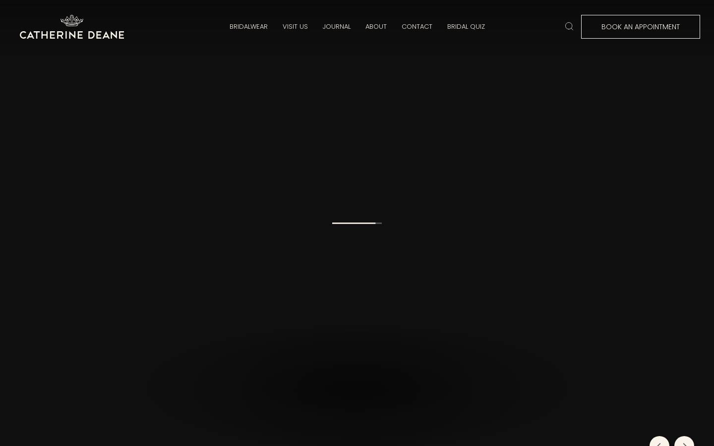 Catherine Deane homepage screenshot