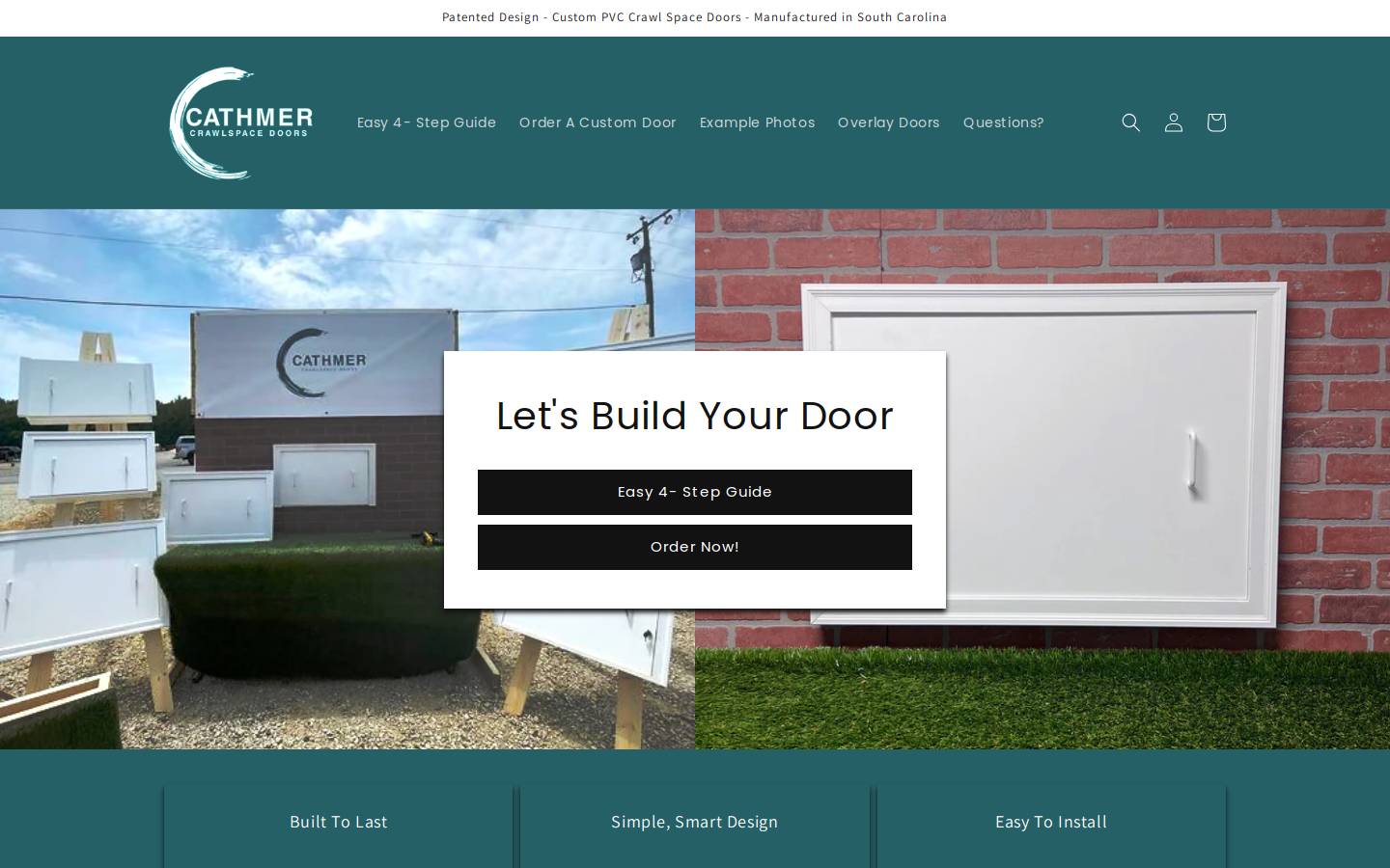 cathmer.com homepage screenshot
