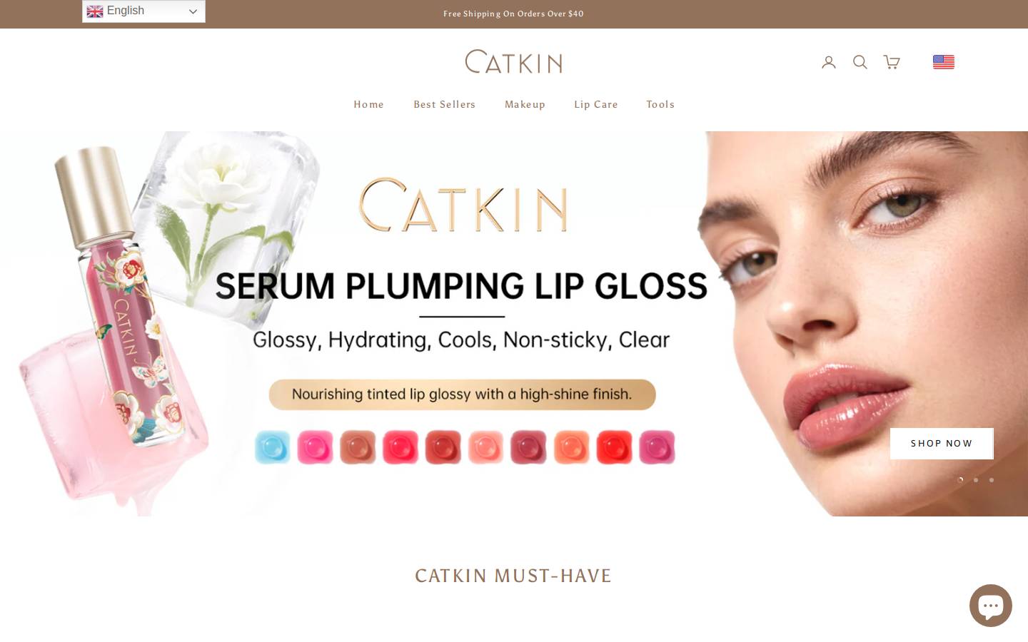 catkin.com homepage screenshot