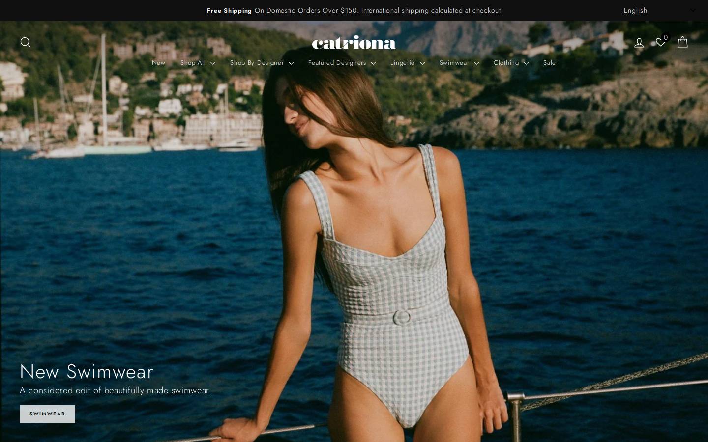 catriona.com homepage screenshot