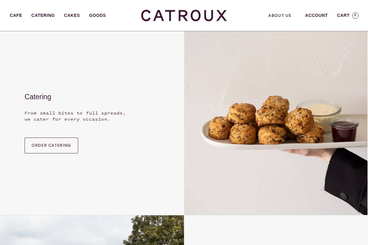 catroux.co.nz homepage screenshot