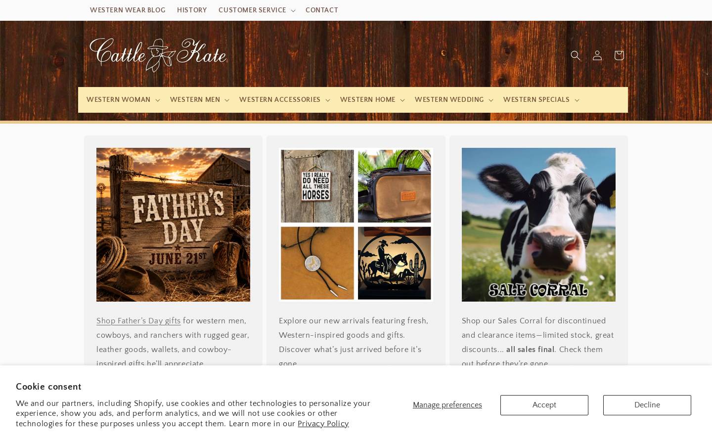 cattlekate.com homepage screenshot