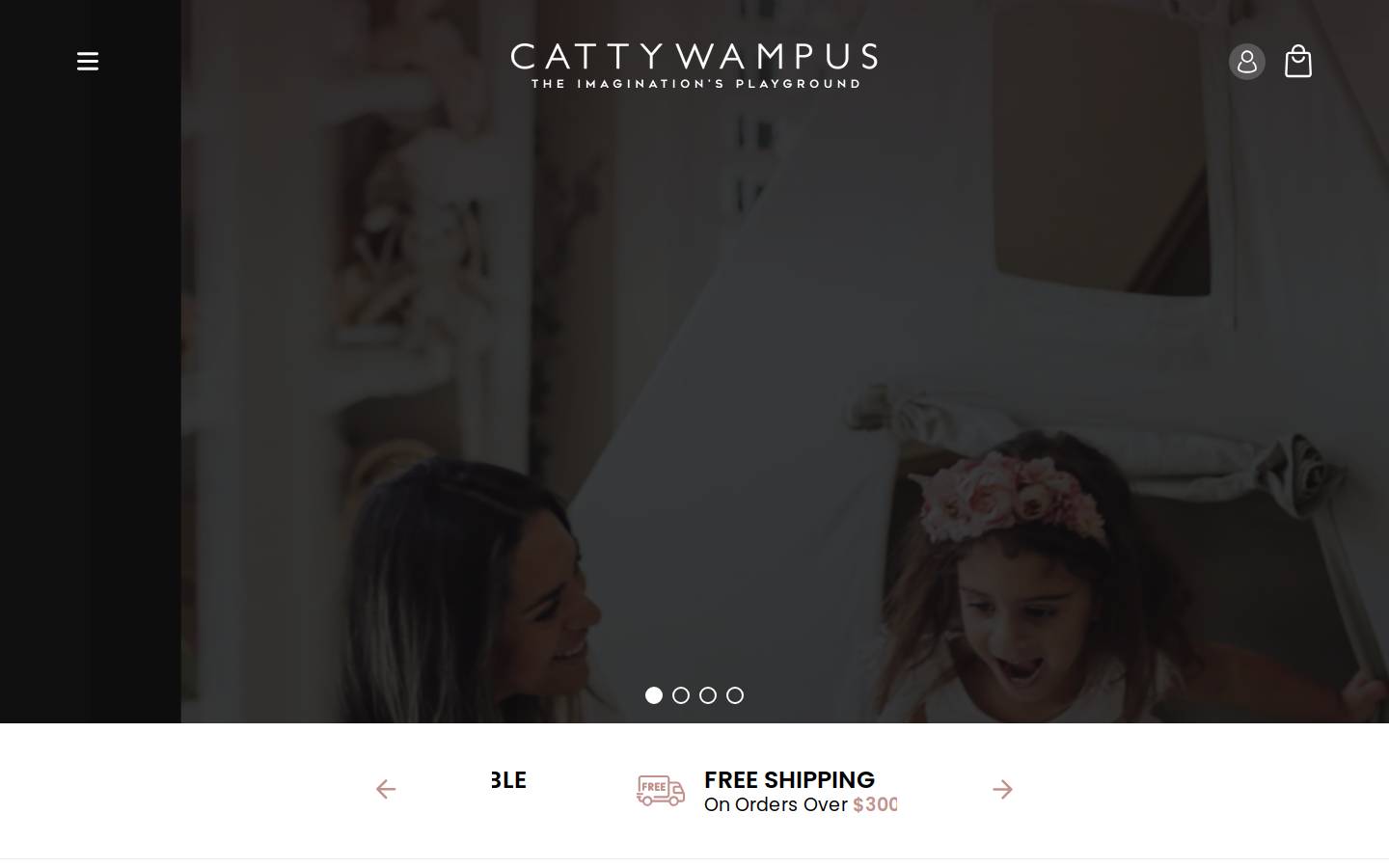 cattywampus.com.au homepage screenshot