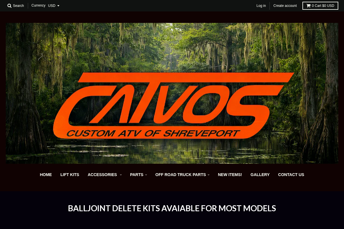 CATVOS homepage screenshot