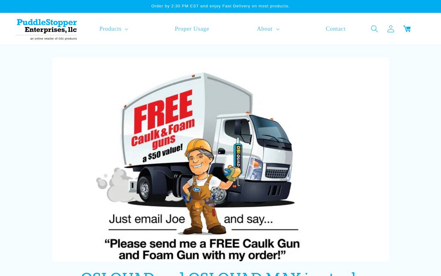 caulkpricesmasher.com homepage screenshot