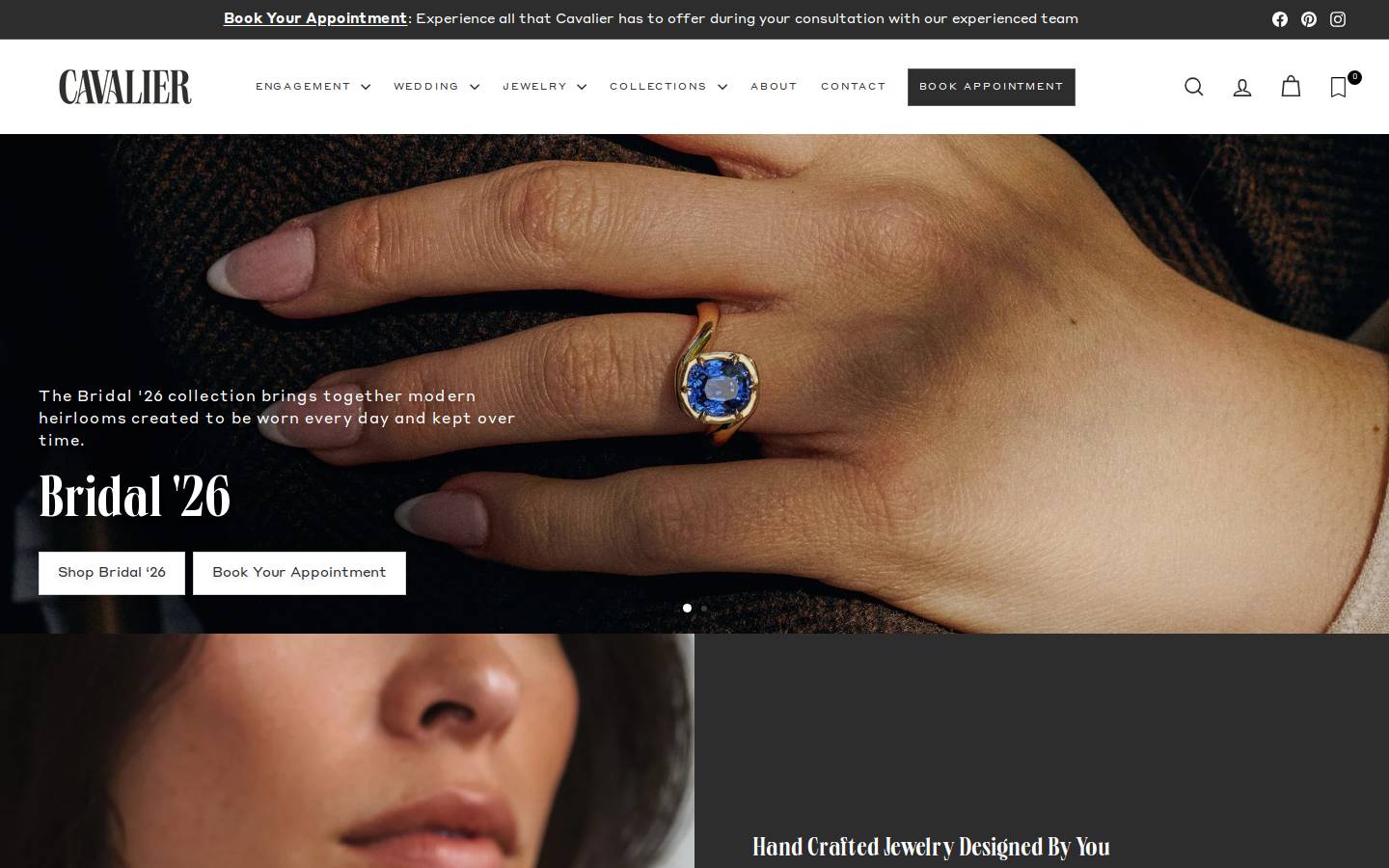 cavaliergastown.com homepage screenshot