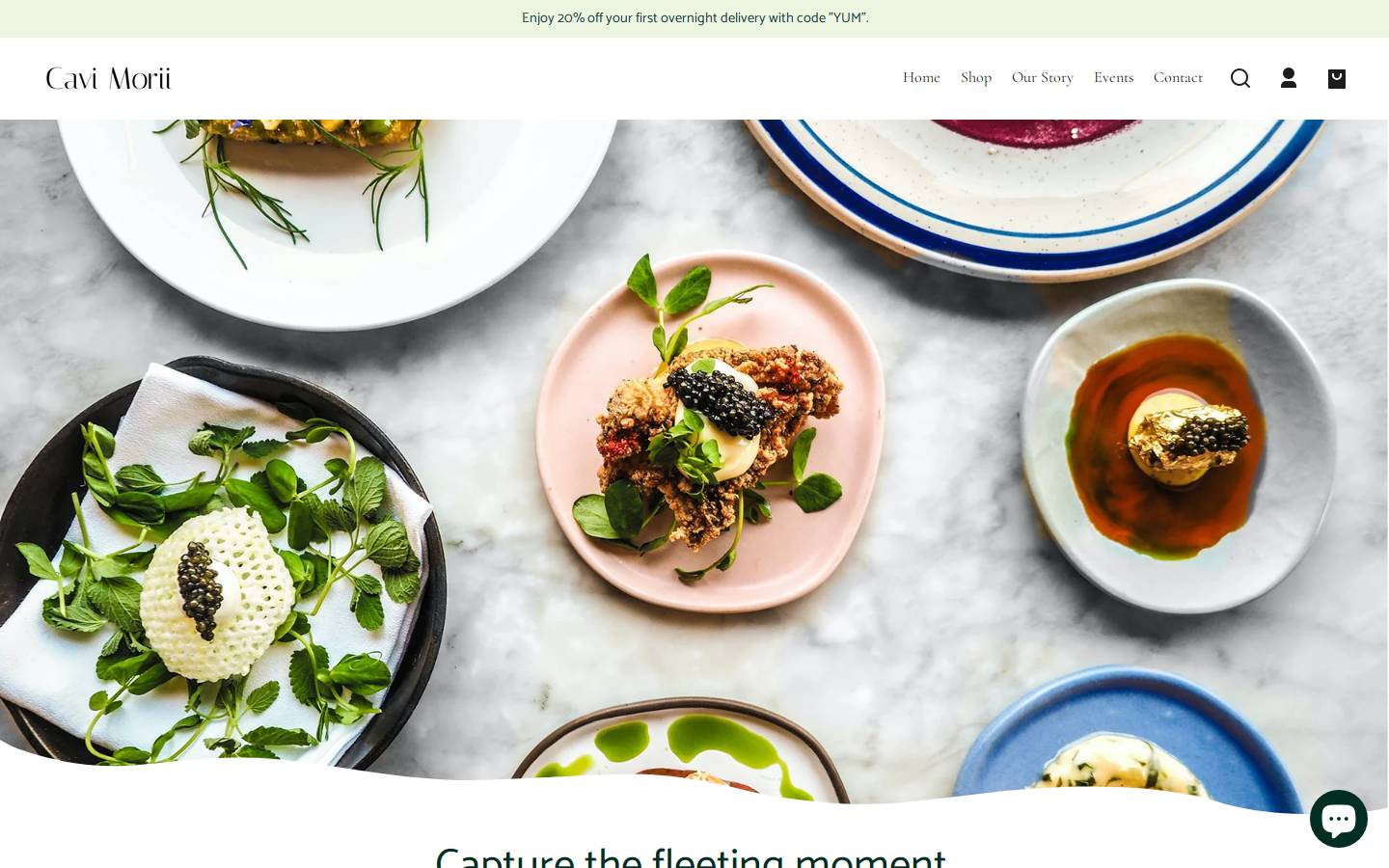 cavimorii.com homepage screenshot