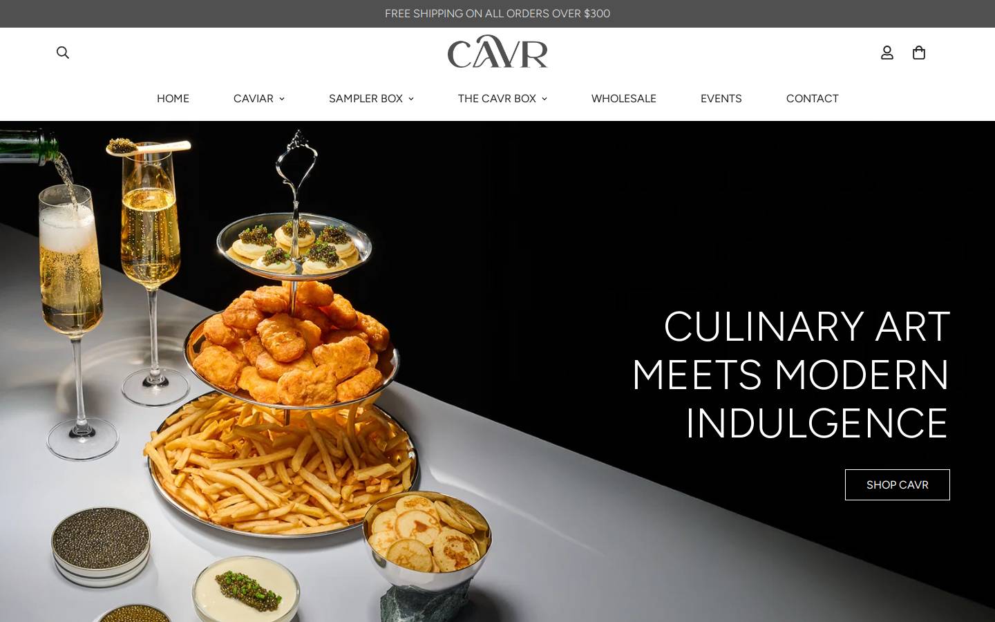 cavr.us homepage screenshot