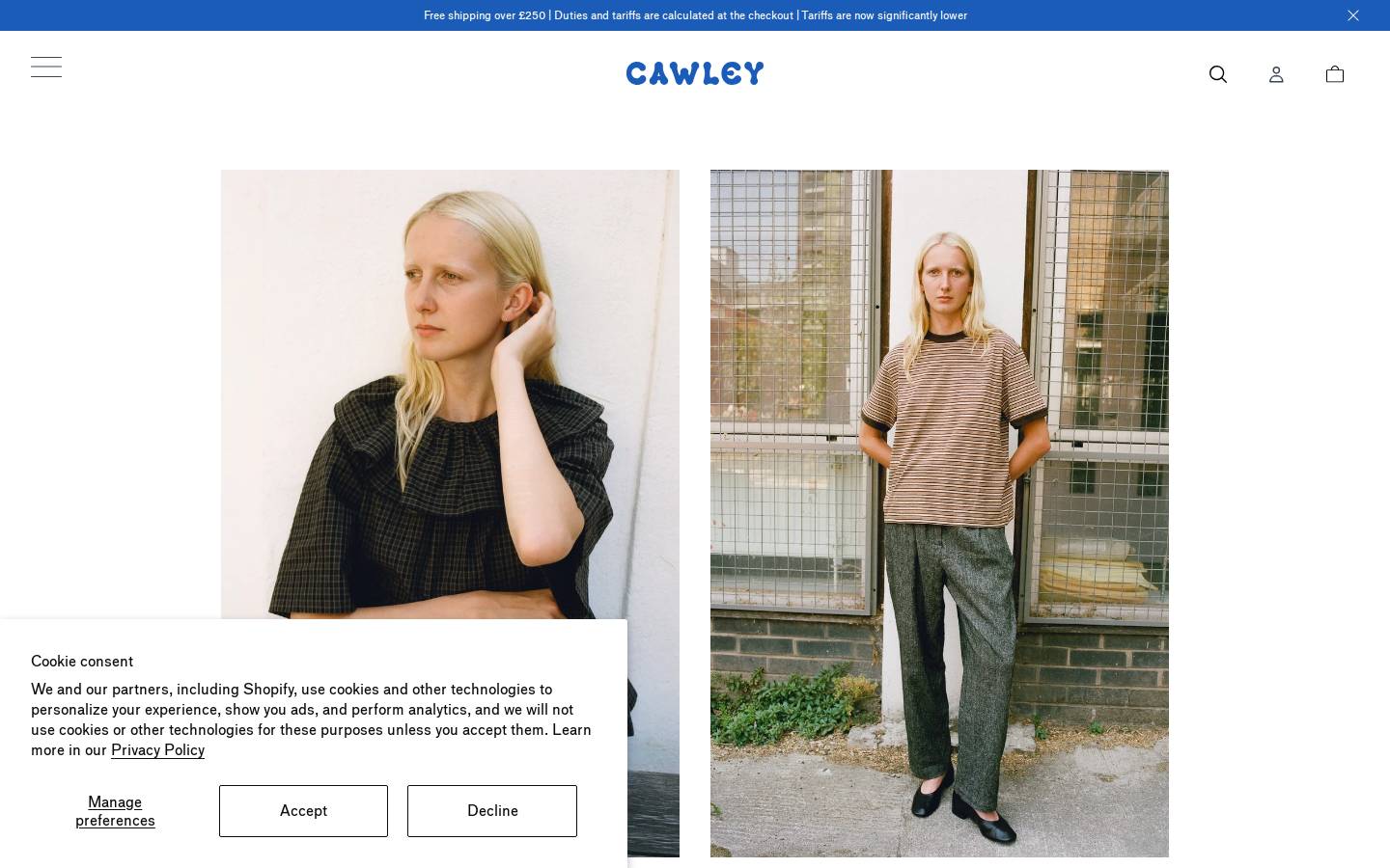 cawleystudio.com homepage screenshot