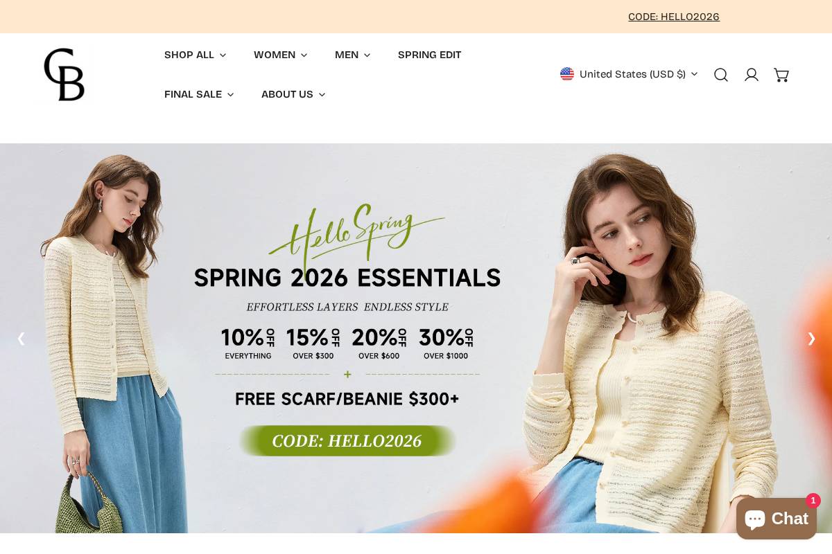 COMOBOCA homepage screenshot