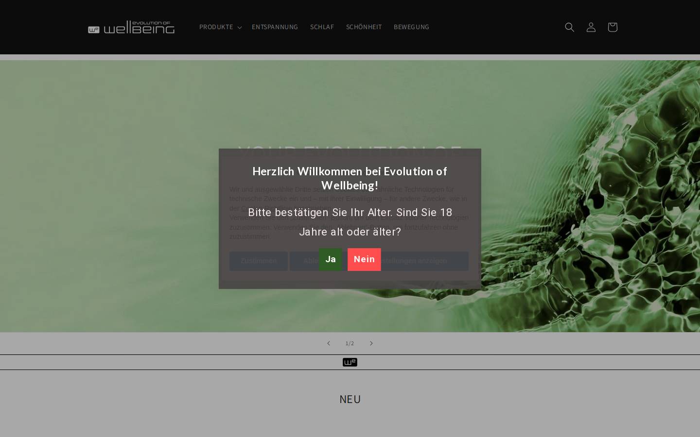 cbdeffectbydrkoenig.de homepage screenshot