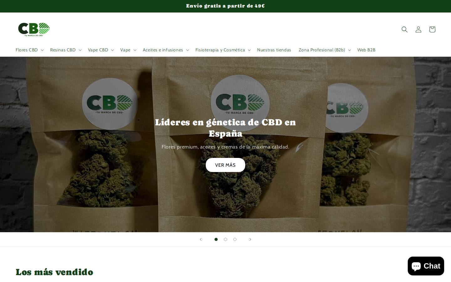 cbdmanacor.com homepage screenshot