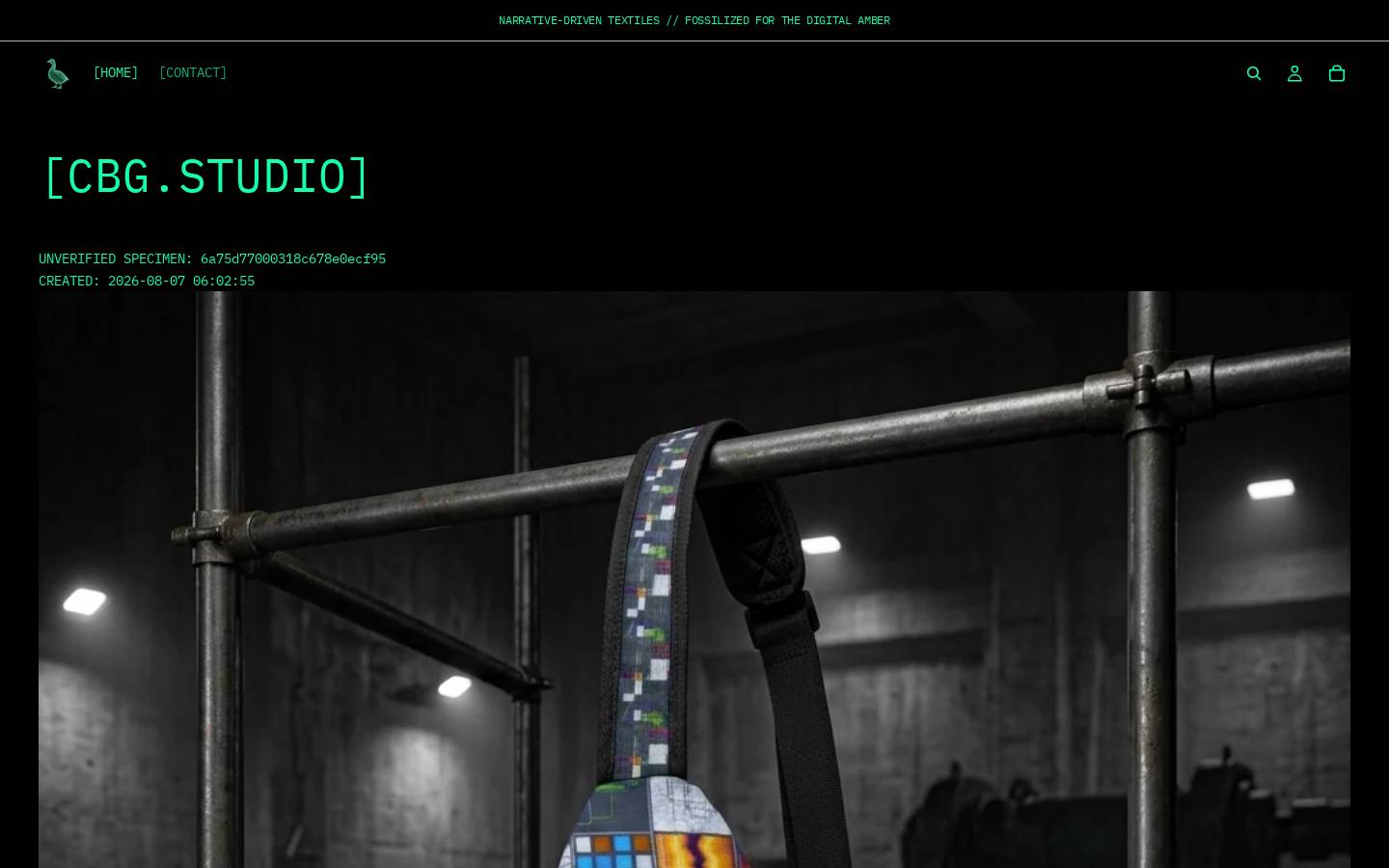 CBG homepage screenshot