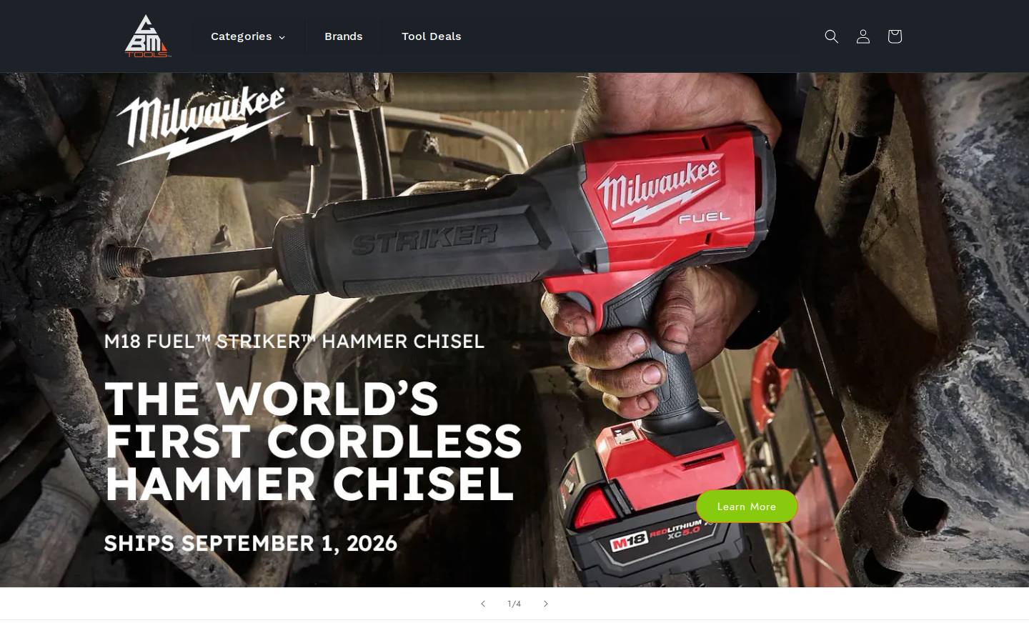 Cbmtools homepage screenshot