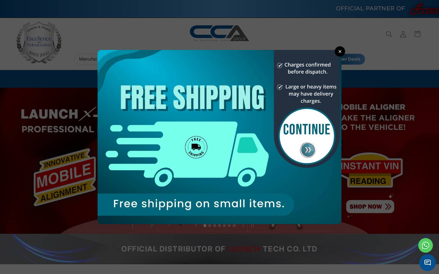 ccagrouplb.com homepage screenshot