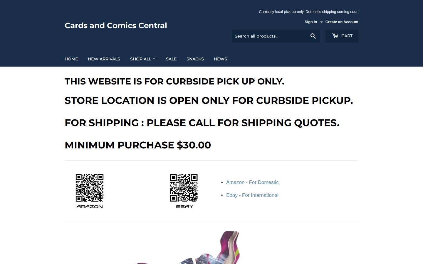 cccentralsf.com homepage screenshot